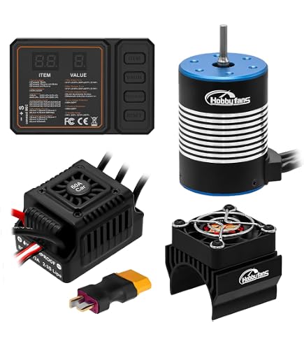 Amazon.com: RC Motor & ESC Combo Set,1:10 F540 4370KV Brushless